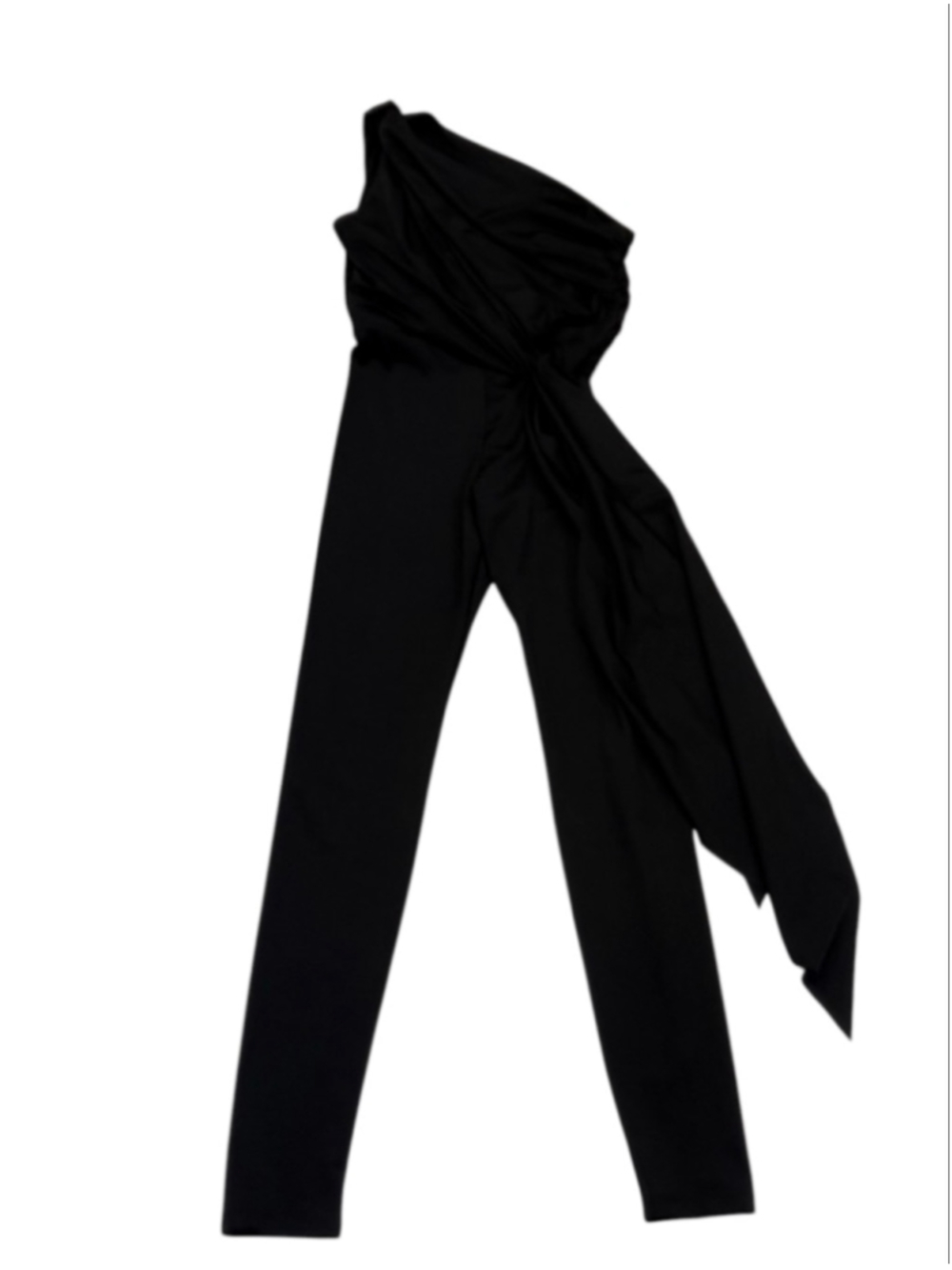 Ronny Kobo Collection Black Draped Jumpsuit - Picture 7 of 9